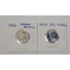 Image 1 : 1926 & 1944 Canadian "Victory" 5-Cent Coin
