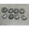 Image 1 : 90% Silver U.S. Quarters - FV $2.00 - Various Years