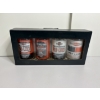 Image 3 : Oil Can Harley Davidson Glass Set - Set of four 16 oz./480 ml can shaped glasses 