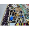 Image 18 : Large Assortment of Costume Jewelry Over 100 Pieces - Including Cosmetic Bag and Jewelry Box