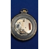 Image 6 : Waltham Norman Rockwell Collection Swiss Made Quartz Pocket Watch & Brass Picture Locket