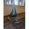 Image 3 : Murano Beautiful Blue & Green Heavy Glass Sailboat And Murano Clear Koala Paperweight