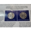Image 4 : Commonwealth of Puerto Rico Postal Commemorative Stamps and BU Quarters Collection Set