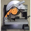 Image 1 : Chicago 14" Cut Off Saw on Custom Metal Rolling Cart
