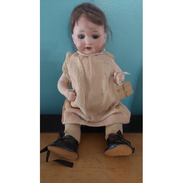 Antique 11" Rare Baby Doll - German Bisque - See Pics
