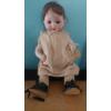 Image 1 : Antique 11" Rare Baby Doll - German Bisque - See Pics