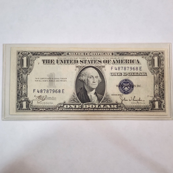 United States 1935 C $1 Blue Seal Silver Certificate 