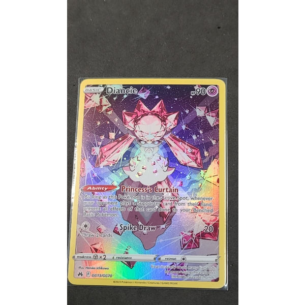 2023 Diancie GC13/GG70 Ultra Rare Holo Pokemon Card
