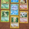 Image 2 : Seven Assorted Vintage 1st Edition Pokemon Trading Cards 