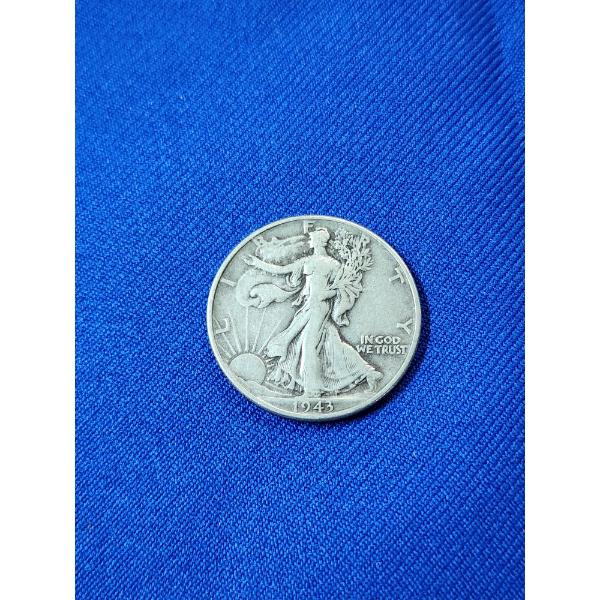 1943 Walking Liberty Silver Half Dollar - 90% Silver Coin - Higher-Grade!