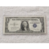 Image 1 : U.S. 1935 $1 Silver Certificate - Blue Seal Star Note in Protective Casing