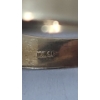 Image 6 : Men's 10K Yellow Gold With Oval Garnet Center Stone With Diamond Accents - Size 10 - Weight: 4.3g 