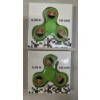 Image 1 : Two New In Box Smooth Spinning Glow In The Dark Emoji Fidget Spinners 