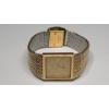 Image 3 : Vintage Wittnauer QWR "Tank" Style Gold-tone Swiss Quartz Dress Watch - Untested