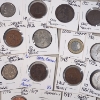 Image 5 : Large Lot of over 40 Assorted World Coins: Haiti, Great Britain, Greece, Germany