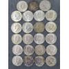 Image 1 : 23 Assorted 40% Silver Kennedy Half Dollars - $11.50 Face Value 