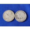 Image 2 : 2 - 90% Silver Walking Liberty Half Dollars FV: $1.00