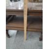 Image 4 : Two Solid Wood MCM Retro Side Tables 