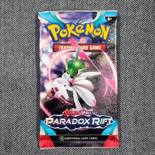 SEALED Pokemon Scarlet & Violet Paradox Rift 10 Card Booster Pack ~ Guaranteed Rare in Each Pack!