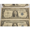 Image 3 : Three U.S. $1 Blue Seal Silver Certificates Series: 1935-F, 1957-B, 1935-D