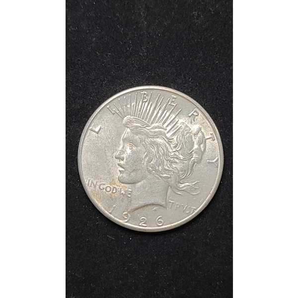 1926-S 90% Silver Peace Dollar
