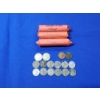 Image 1 : Lot of Assorted Year Lincoln Wheat Pennies, Steel Pennies, Barber & Buffalo Nickel - FV: $1.74