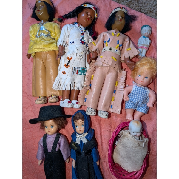 Antique Dolls In Nice Condition