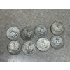 Image 2 : 90% Silver U.S. Quarters - FV $2.00 - Various Years