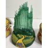 Image 6 : Enesco Music Boxes - Dorothy - Lion - Tin Man - Scarecrow - Emerald City Figurine