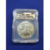 Image 1 : 2015- P American Silver Eagle Coin, ICG MS69 1 oz Fine Silver - Gorgeous Coin!