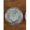 Image 4 : 2 - 2024 President Donald Trump Campaign Collectors Coin in Case - Mint Condition