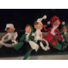 Image 5 : Ten Vintage Famous Annalee Collectors Felt Elves