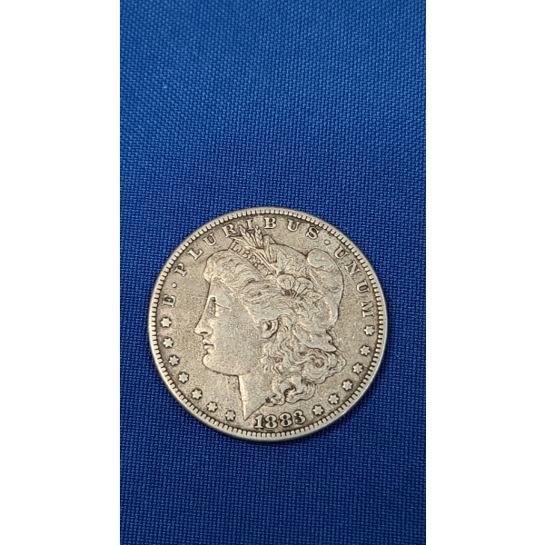 1883 90% Silver Morgan Dollar 