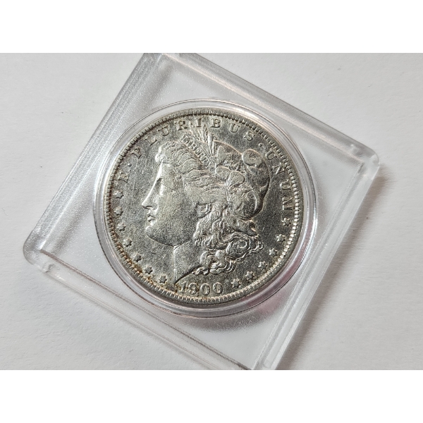 Stunning Example 1900-O 90% Silver Morgan Dollar in Protective Case