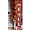 Image 1 : Brand New! Foldable 72''x11.75'' Wood Fall Decor Sign - No Shipping Available 