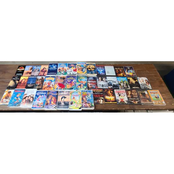 Assorted DVD's & VHS Tapes