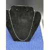 Image 1 : Sterling Silver Chain Necklace - 20.5 inches - 7.4 Grams