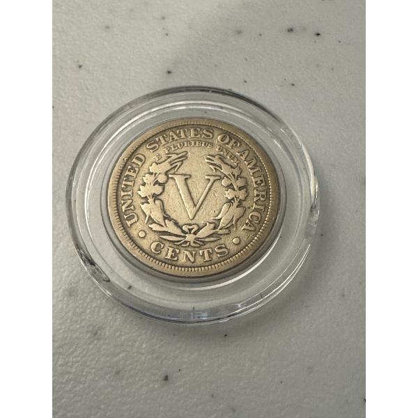 1911 United States V Nickel In Holder - Great Coin