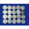 Image 1 : Lot of 20 Assorted Years Silver Roosevelt Dimes - 90% U.S. Silver - Face Value: $2.00