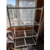 Image 1 : Foldable White Metal Wire Storage Shelf 36'x53'