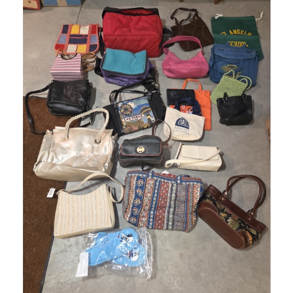 *Pick Up At Mantua Home-No Shipping Available* Interesting Vintage Cooler Bag, Tote, & Purse Collect