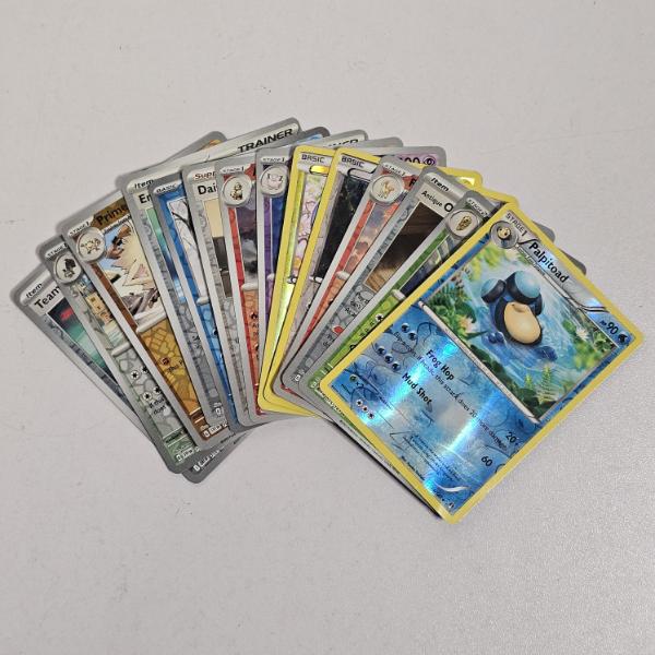 Pokémon TCG: Card Lot Featuring Palpitoad 23/101 Holo, Antique Old Amber 89/124, and MORE!