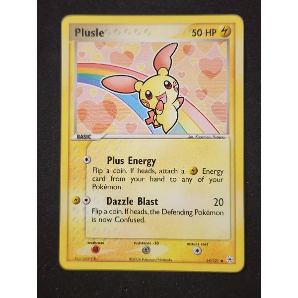 Plusle 69/101 Non-Holo Vintage 2004 Pokemon Trading Card 