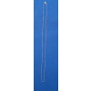 Image 3 : 14K Gold 19" Simple Chain Necklace - Weight: 0.6g