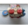 Image 3 : Tomy  Tuneyville Choo Choo Train With 4 Musical Discs - Vintage