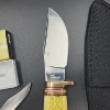 Image 3 : Two Knives: Steel Warrior with Case & Frost Cutlery Little Copperhead Pocketknive