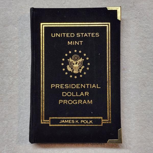 ANACS PR69DCAM Proof 2009-S James K Polk Dollar From 3-Coin Set in Nice Display!