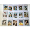 Image 1 : MINT 1974 TOPPS BASEBALL CARDS - 15 ASSORTED SLEEVED CARDS IN NEVER TOUCHED FRESH CONDITION 