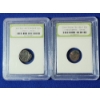 Image 1 : 2 INB Ancient Coins: Ancient Greek Bronze Coin & Constantine The Great Era Roman Empire