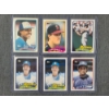 Image 1 : Six 1989 Topps Tiffany Near Mint Baseball Trading Cards Including Omar Vizquel, Deion Sanders & More